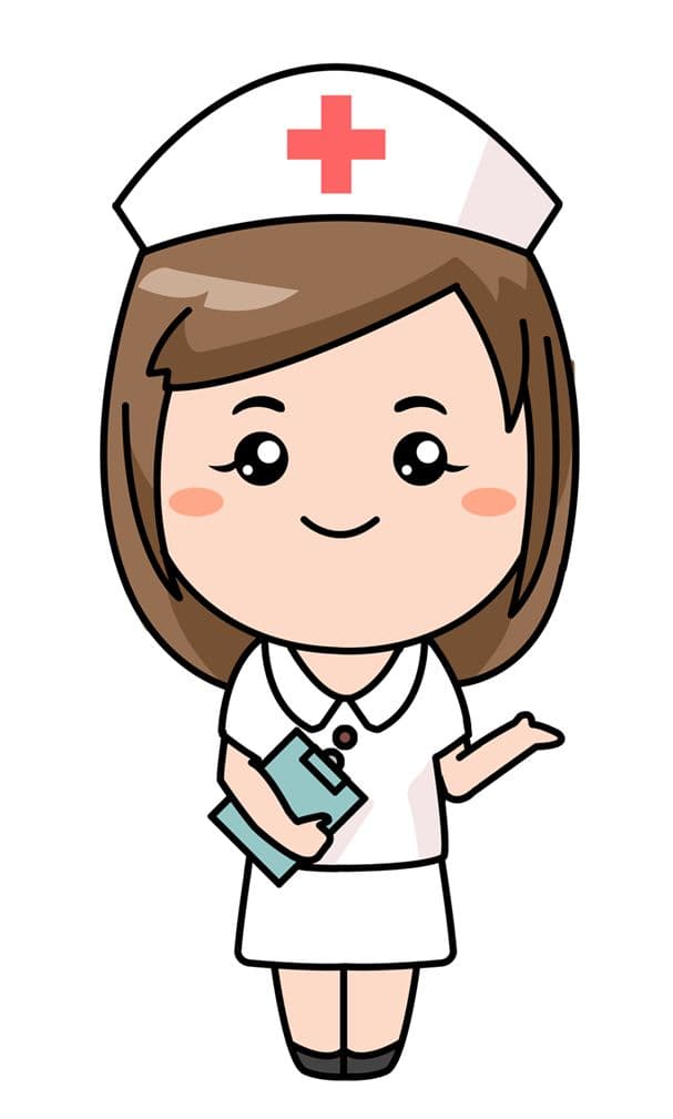 Nurse cartoon illustration